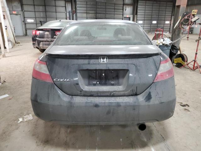 2HGFG12889H513327 - 2009 HONDA CIVIC EX BLACK photo 6