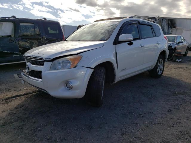 JTMYF4DV2A5015327 - 2010 TOYOTA RAV4 LIMIT WHITE photo 1