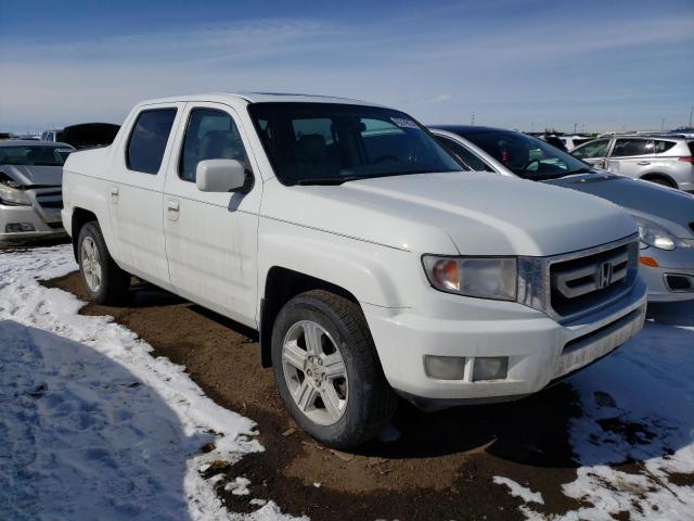 5FPYK16599B109777 - 2009 HONDA RIDGELINE RTL WHITE photo 4