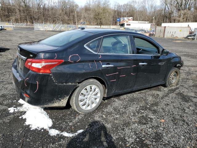 3N1AB7AP3GY310276 - 2016 NISSAN SENTRA S BLACK photo 3