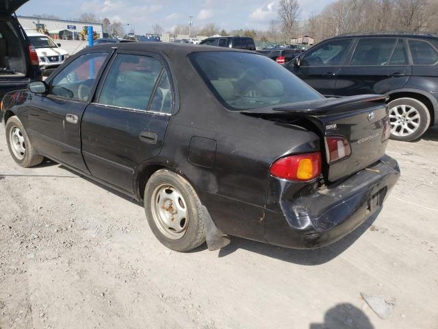 1NXBR12E6XZ287503 - 1999 TOYOTA COROLLA VE BLACK photo 2