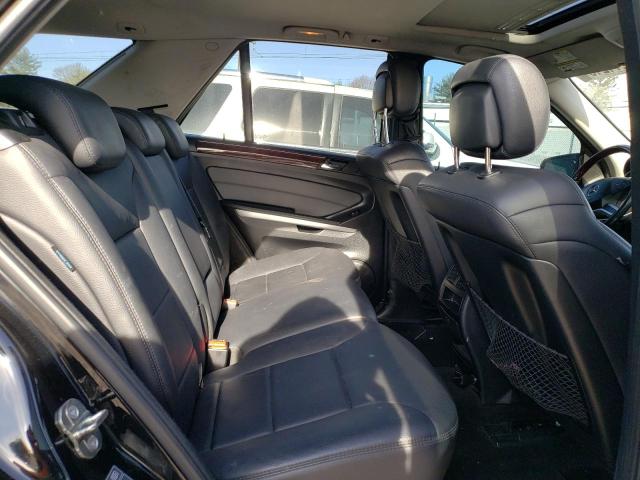 4JGBB8GBXBA651217 - 2011 MERCEDES-BENZ ML 350 4MATIC BLACK photo 11