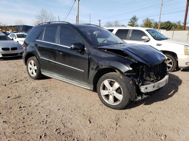 4JGBB8GBXBA651217 - 2011 MERCEDES-BENZ ML 350 4MATIC BLACK photo 4