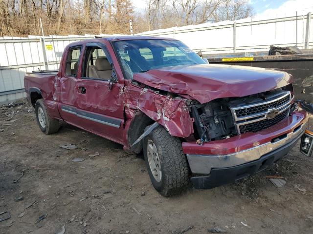 1GCEK19B06Z214176 - 2006 CHEVROLET silverado K1500 BURGUNDY photo 4