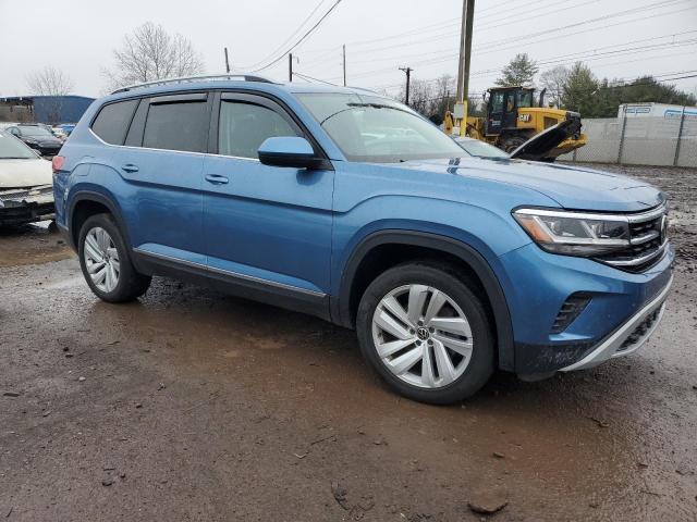 1V2BR2CAXMC508204 - 2021 VOLKSWAGEN ATLAS SEL BLUE photo 4