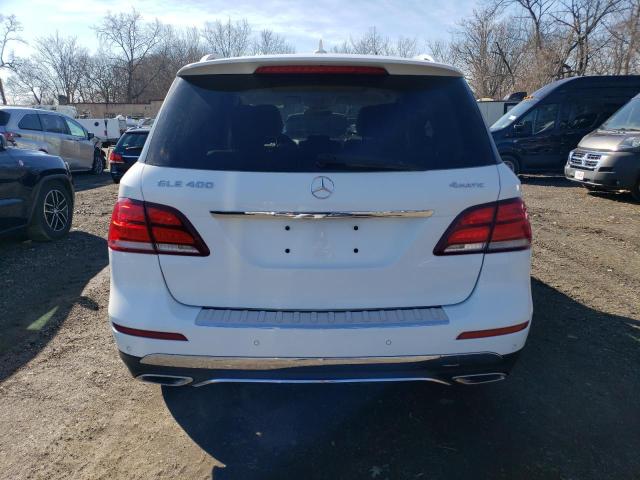 4JGDA5GB8KB216247 - 2019 MERCEDES-BENZ GLE 400 4MATIC WHITE photo 6