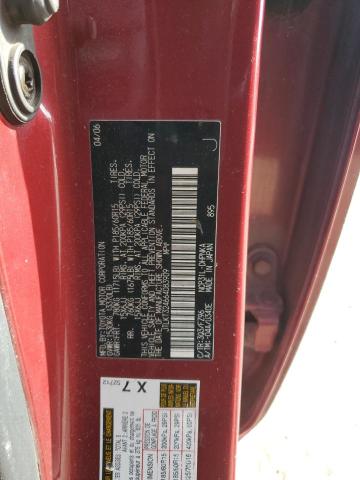 JTLKT324664083909 - 2006 TOYOTA SCION XB 勃艮第红 照片 12