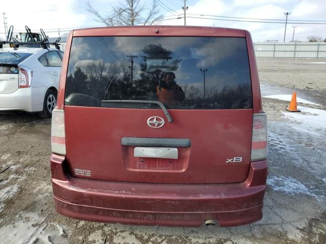 JTLKT324664083909 - 2006 TOYOTA SCION XB 勃艮第红 照片 6