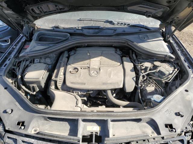 4JGDA5HB5CA036892 - 2012 MERCEDES-BENZ ML 350 4MATIC BLACK photo 11