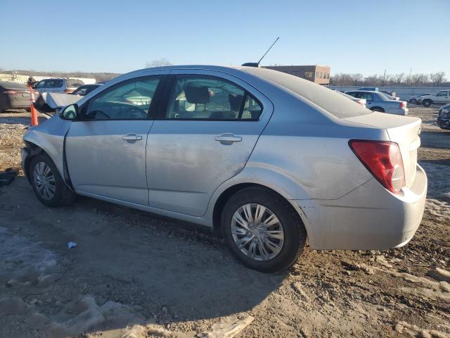 1G1JA5SH9F4117264 - 2015 CHEVROLET SONIC LS SILVER photo 2