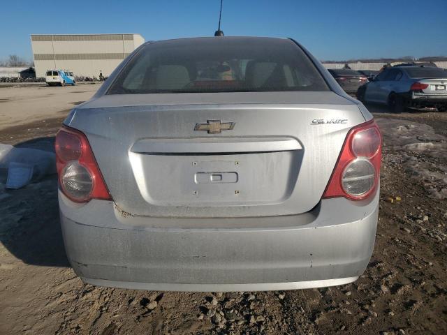 1G1JA5SH9F4117264 - 2015 CHEVROLET SONIC LS SILVER photo 6