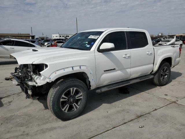 3TMAZ5CN0JM070336 - 2018 TOYOTA TACOMA DOUBLE CAB 白色 照片 1