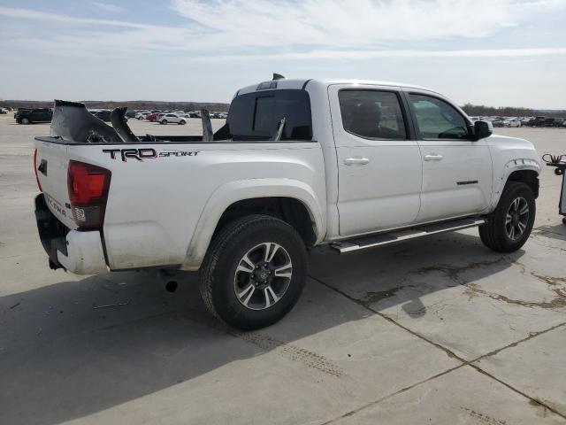 3TMAZ5CN0JM070336 - 2018 TOYOTA TACOMA DOUBLE CAB 白色 照片 3