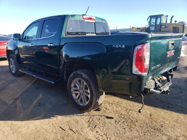 1GTG6DE38G1274946 - 2016 GMC CANYON SLT GREEN photo 2