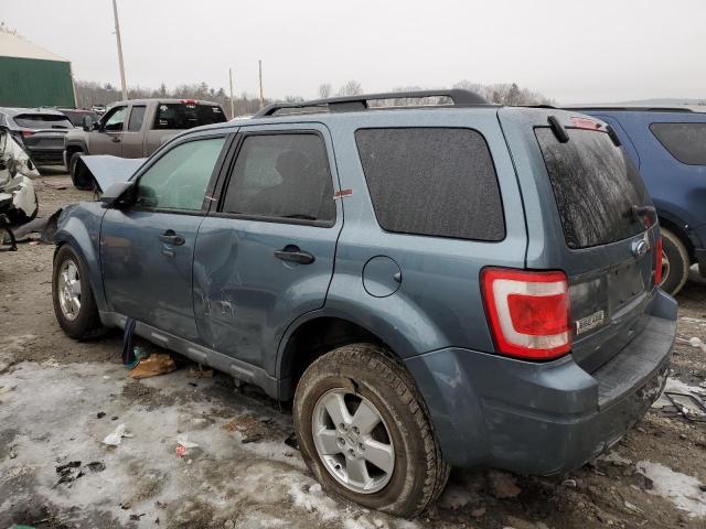 1FMCU9D7XBKA11815 - 2011 FORD ESCAPE XLT BLUE photo 2