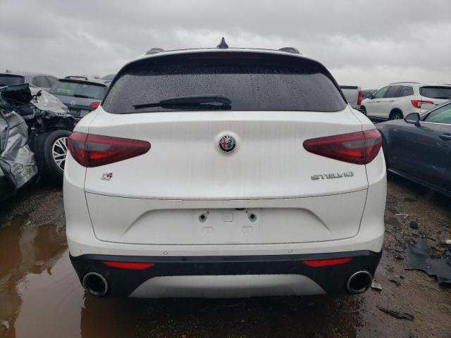 ZASFAKNN4J7B96032 - 2018 ALFA ROMEO STELVIO TI SPORT WHITE photo 6