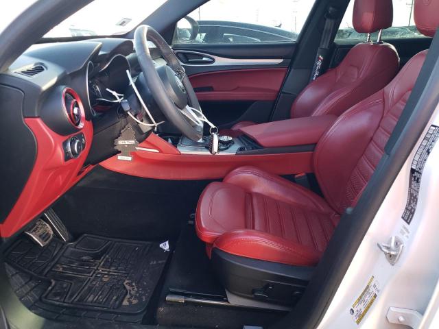 ZASFAKNN4J7B96032 - 2018 ALFA ROMEO STELVIO TI SPORT WHITE photo 7