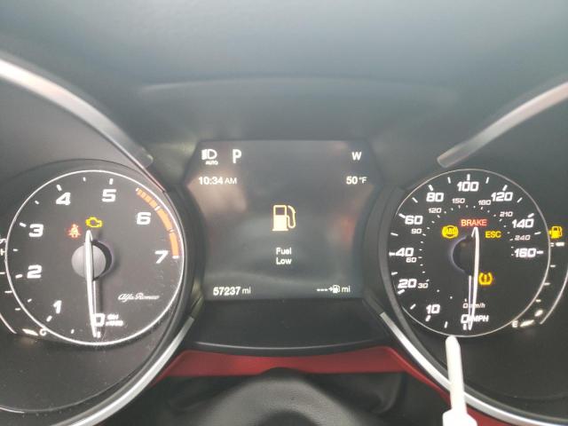 ZASFAKNN4J7B96032 - 2018 ALFA ROMEO STELVIO TI SPORT WHITE photo 9