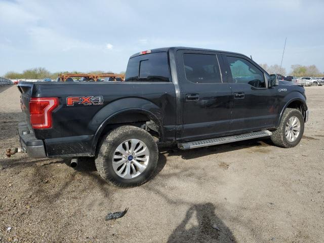 1FTEW1EF2FKD19047 - 2015 FORD F150 SUPERCREW BLACK photo 3