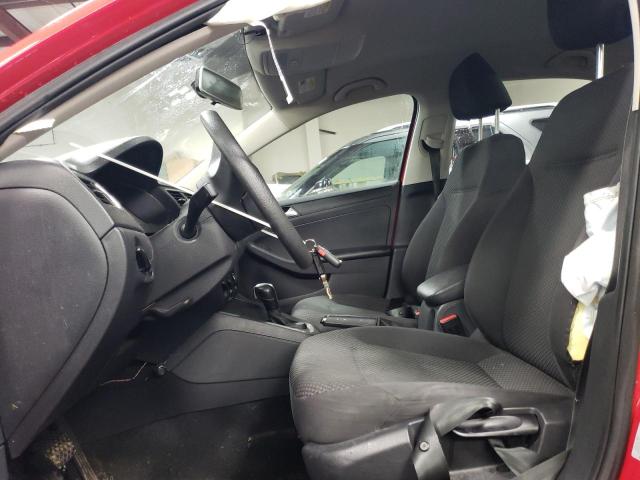 3VW2K7AJ1EM255910 - 2014 VOLKSWAGEN JETTA BASE 红色 照片 7