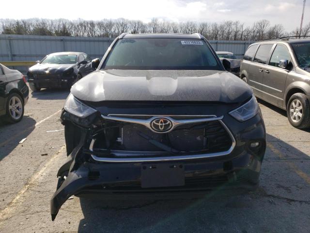 5TDDZRBH8NS249326 - 2022 TOYOTA HIGHLANDER LIMITED BLACK photo 5