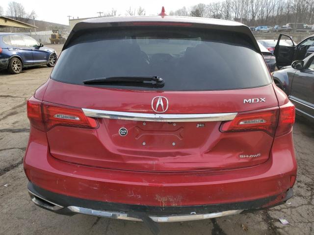 5J8YD4H57LL058500 - 2020 ACURA MDX TECHNOLOGY RED photo 6