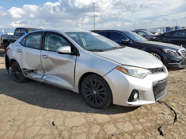 5YFBURHE3GP559348 - 2016 TOYOTA COROLLA L SILVER photo 4