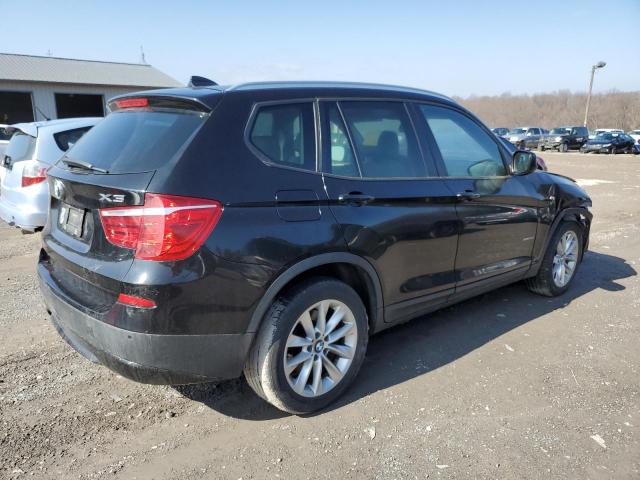 5UXWX9C56E0D20885 - 2014 BMW X3 XDRIVE28I BLACK photo 3