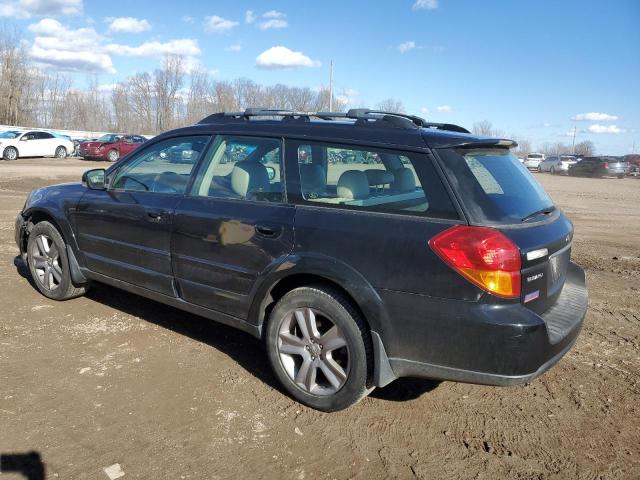 4S4BP86C574330087 - 2007 SUBARU LEGACY OUTBACK 3.0R LL BEAN BLACK photo 2