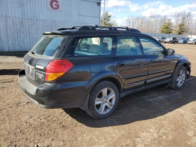 4S4BP86C574330087 - 2007 SUBARU LEGACY OUTBACK 3.0R LL BEAN BLACK photo 3