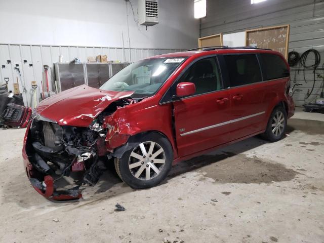 2A8HR54159R652701 - 2009 CHRYSLER TOWN & COU TOURING წითელი ფოტო 1