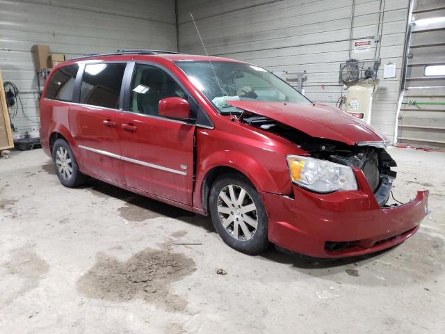 2A8HR54159R652701 - 2009 CHRYSLER TOWN & COU TOURING წითელი ფოტო 4