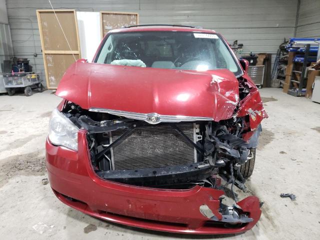 2A8HR54159R652701 - 2009 CHRYSLER TOWN & COU TOURING წითელი ფოტო 5