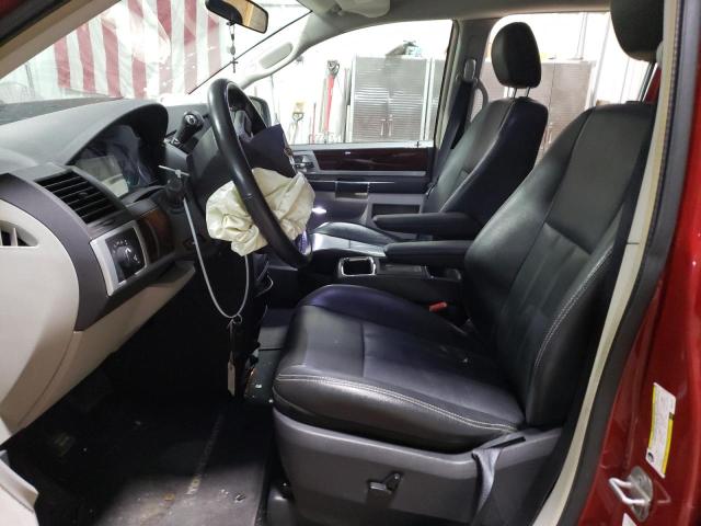 2A8HR54159R652701 - 2009 CHRYSLER TOWN & COU TOURING წითელი ფოტო 7