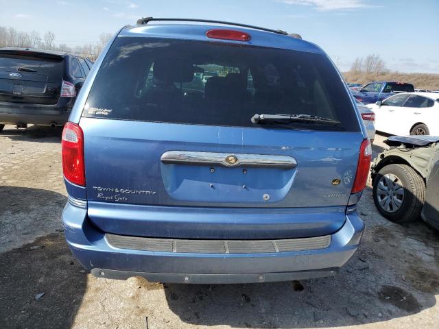 2A4GP64L77R316247 - 2007 CHRYSLER TOWN & COU LIMITED BLUE photo 6