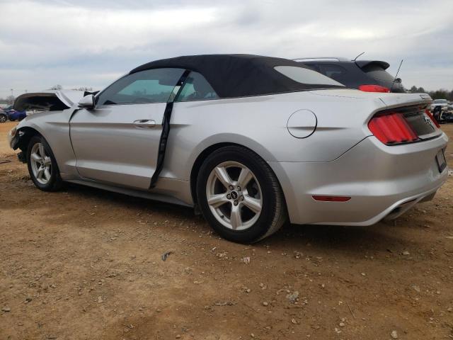 1FATP8EM1G5334723 - 2016 FORD MUSTANG SILVER photo 2