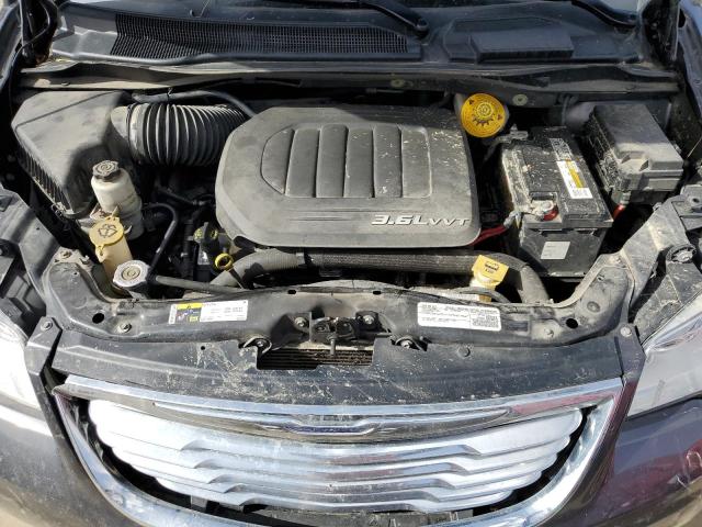 2C4RC1BG4GR299037 - 2016 CHRYSLER TOWN & COU TOURING ნაცრისფერი ფოტო 11