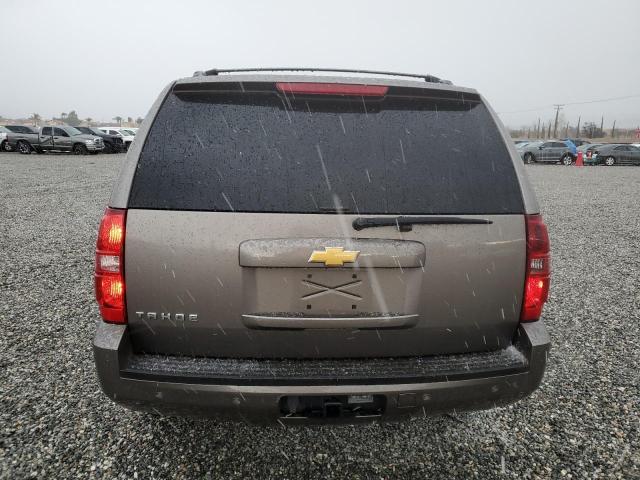 1GNSCBE07DR153052 - 2013 CHEVROLET TAHOE C1500 LT GRAY photo 6