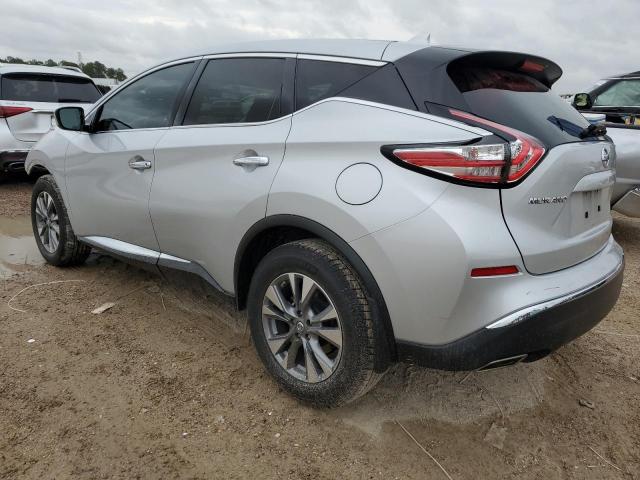 5N1AZ2MG9GN164806 - 2016 NISSAN MURANO S SILVER photo 2