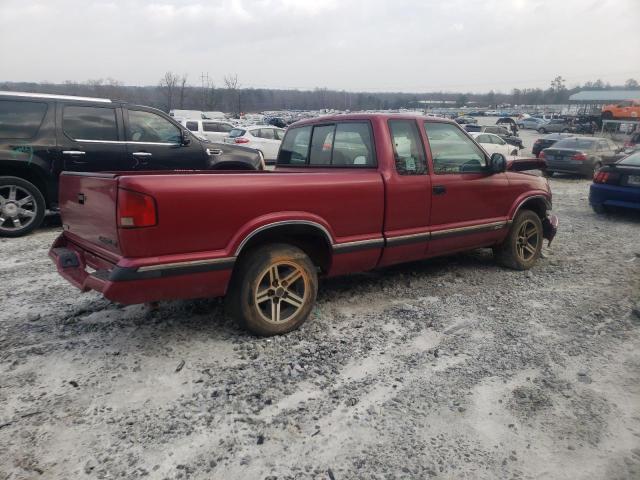 1GCCS19X5T8101800 - 1996 CHEVROLET S TRUCK S1 RED photo 3