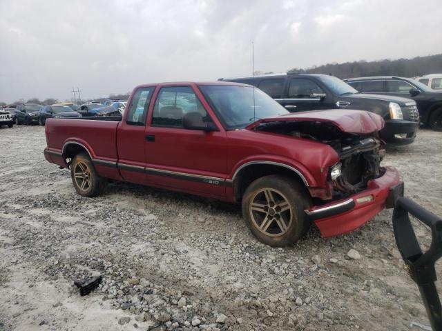 1GCCS19X5T8101800 - 1996 CHEVROLET S TRUCK S1 RED photo 4