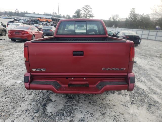 1GCCS19X5T8101800 - 1996 CHEVROLET S TRUCK S1 RED photo 6