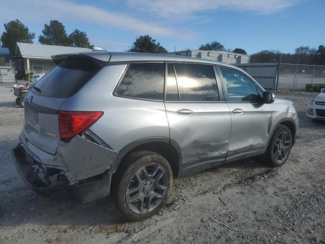 5FNYF8H59PB019626 - 2023 HONDA PASSPORT EXL GRAY photo 3