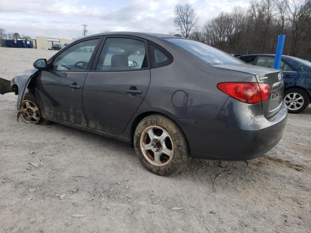 KMHDU46D67U217932 - 2007 HYUNDAI ELANTRA GLS GRAY photo 2