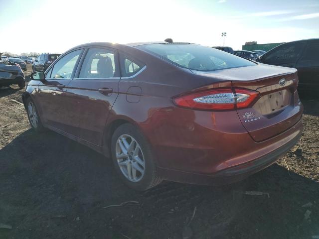 3FA6P0HD9ER372589 - 2014 FORD FUSION SE RED photo 2