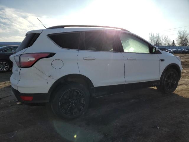 1FMCU9GD7JUB56251 - 2018 FORD ESCAPE SE WHITE photo 3