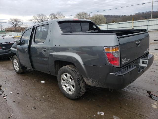 2HJYK16498H532265 - 2008 HONDA RIDGELINE RTS GRAY photo 2