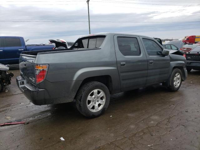 2HJYK16498H532265 - 2008 HONDA RIDGELINE RTS GRAY photo 3