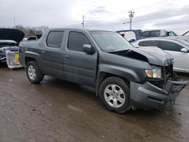 2HJYK16498H532265 - 2008 HONDA RIDGELINE RTS GRAY photo 4