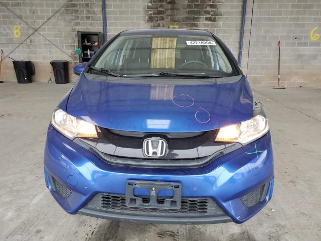 3HGGK5H53FM768617 - 2015 HONDA FIT LX BLUE photo 5